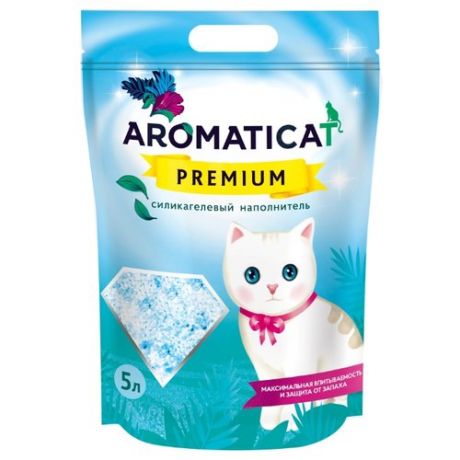 Впитывающий наполнитель AromatiCat Силикагелевый Premium 5 л