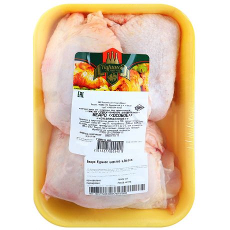 Бедро цыпленка-бройлера Особое Куриное царство охлажденное, 0,5-1,6 кг