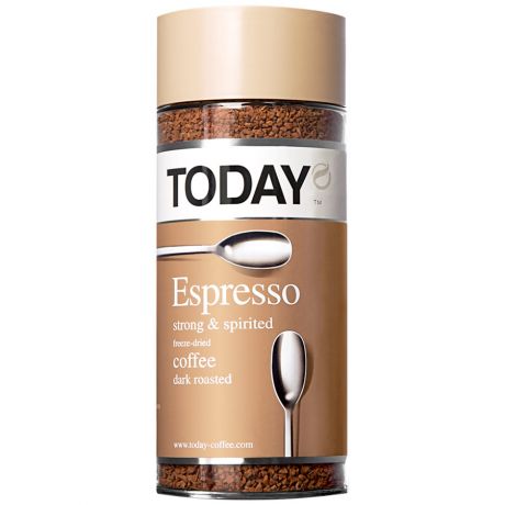 Кофе Today Espresso растворимый сублимированный 95 г