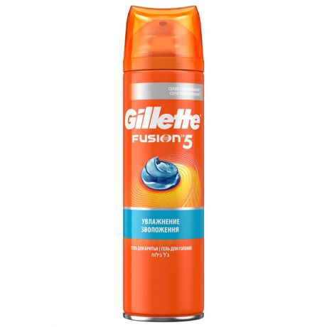 Гель для бритья Gillette Fusion Male Pre Shave Moisturizing увлажняющий, 200мл