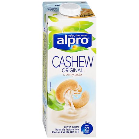 Напиток с кешью Alpro обогащенный кальцием и витаминами 1 л