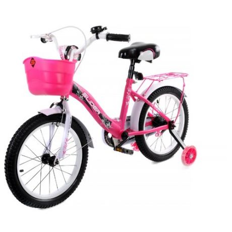 Детский велосипед Slider Dream 18 розовый/серый (требует финальной сборки)
