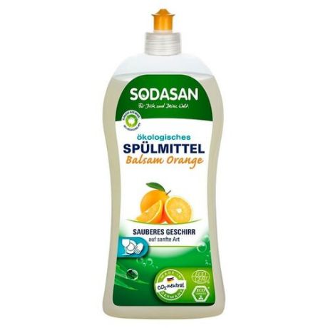 SODASAN Бальзам для мытья посуды Orange 1 л