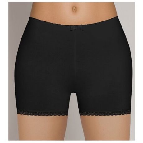 MiNiMi Трусы панталоны с завышенной талией, размер 52/XXL, черный (nero)