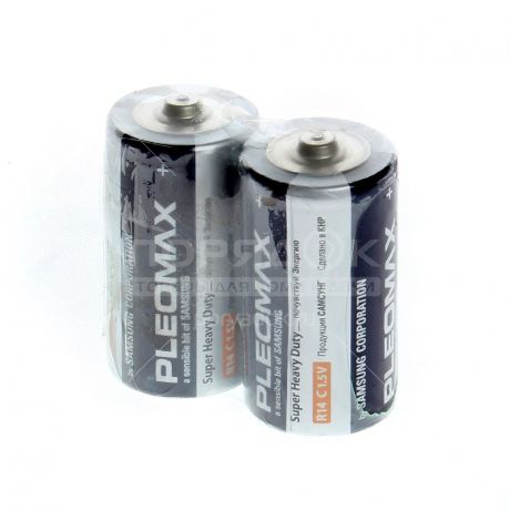 Батарейка Samsung C R14 pleomax, цена за блистер 2 шт