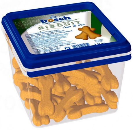 Лакомство Bosch Biscuit Lamm & Reis для собак при аллергии (1 кг)