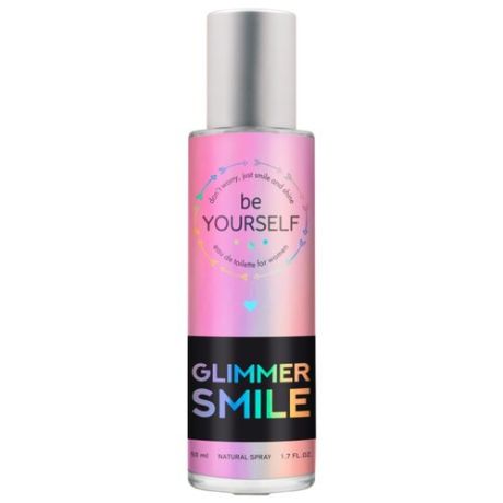 Туалетная вода U&World Be Yourself Glimmer Smile, 50 мл