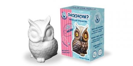 Заготовки под роспись Игрографика Керамическая фигурка Филин
