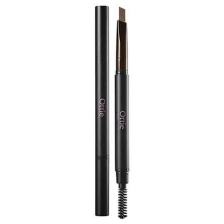 Ottie карандаш Natural Drawing Eye Brow Pencil, оттенок #03 Grey Brown