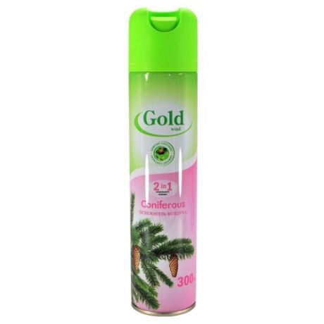Gold Wind аэрозоль Coniferous, 300 мл 1 шт.