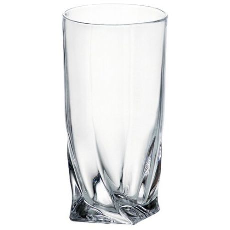 Crystalite Bohemia Набор стаканов Quadro tumbler 2K936/350 6 шт. 350 мл бесцветный