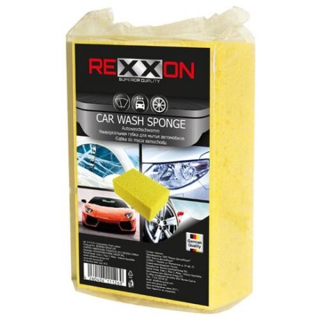 Губка Rexxon 2-4-3-0-1 желтый