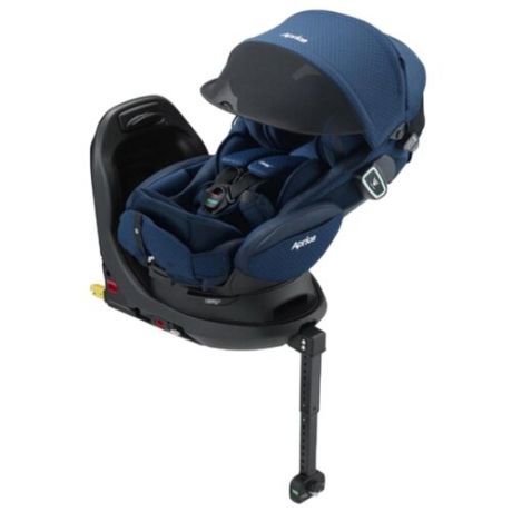 Автокресло группа 0/1 (до 18 кг) Aprica Fladea Grow Isofix 360° Safety Premium, синий