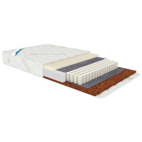 Матрас детский Афалина Анатомик Relax Mintfresh 60x120 пружинный белый