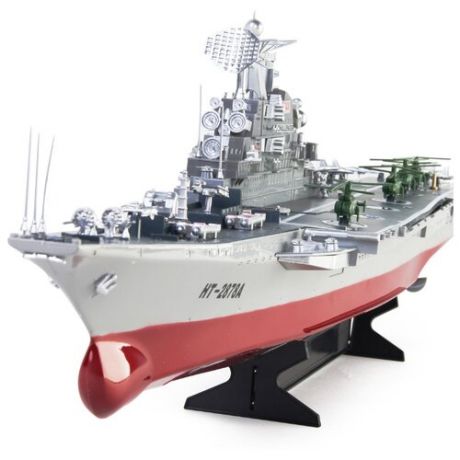 Корабль Heng Tai HT-2878A 76 см серый
