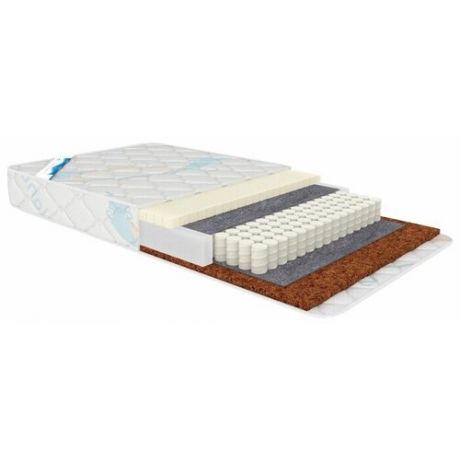 Матрас детский Афалина Анатомик Spa Lanolin 60x120 пружинный белый