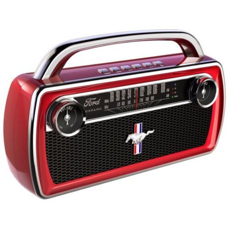 Портативная акустика Ion Mustang Stereo red/black