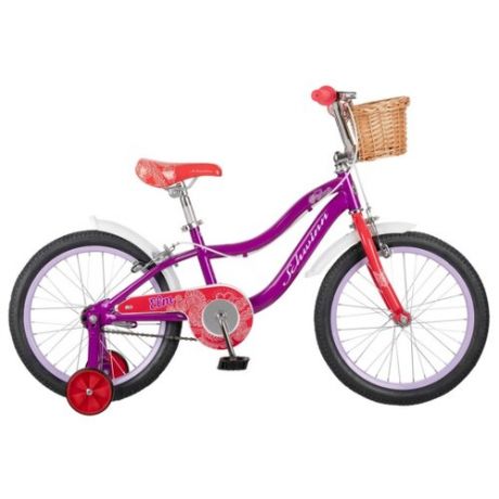 Детский велосипед Schwinn Elm 18 фиолетовый (требует финальной сборки)
