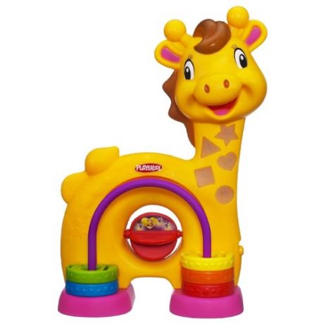 Интерактивная развивающая игрушка Playskool Жирафик оранжевый