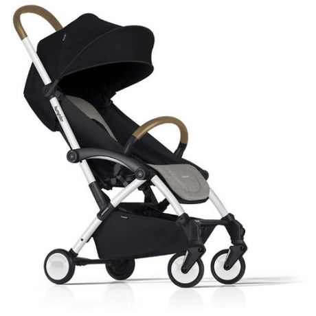 Прогулочная коляска Bumprider Connect 2 white khaki melange, цвет шасси: белый