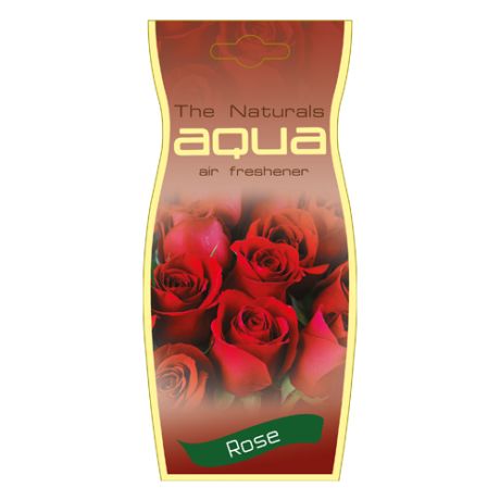 Aqua Ароматизатор для автомобиля Naturals Flower Drop Rose 12 г