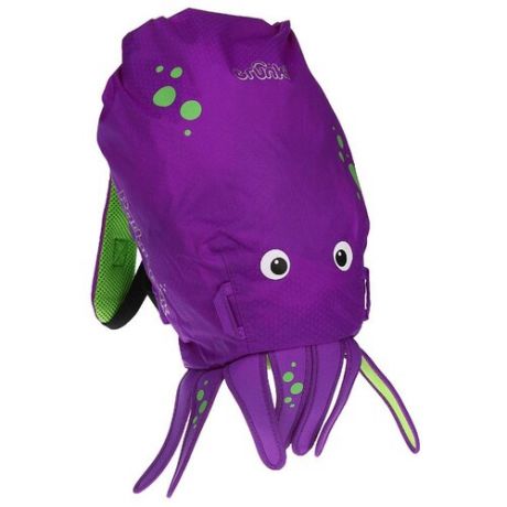 Рюкзак для мокрых вещей trunki Осьминог Inky the Octopus - Medium PaddlePak фиолетовый