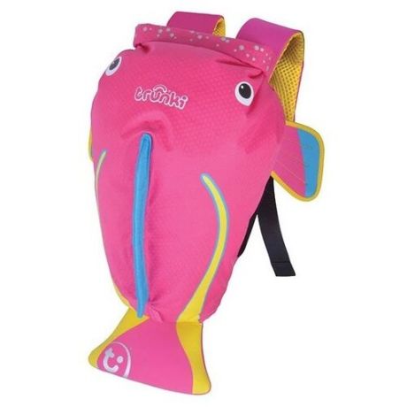 Рюкзак для мокрых вещей trunki Коралловая рыбка Coral the Tropical Fish - Medium PaddlePak розовый