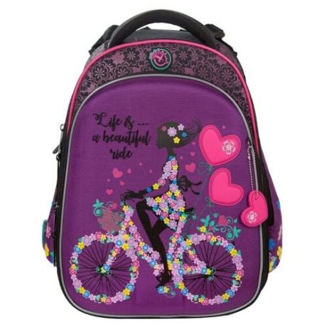Hummingbird Ранец Life is a Beautiful Ride (T102), фиолетовый