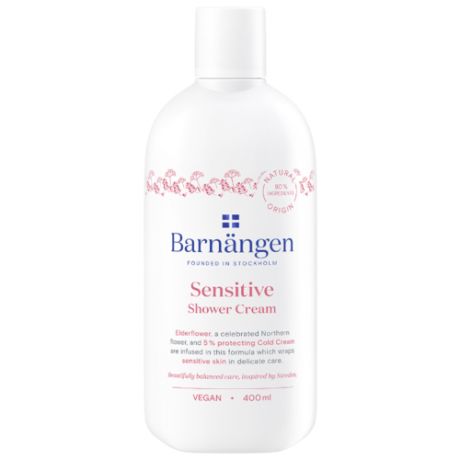 Крем-гель для душа Barnangen Sensitive, 400 мл