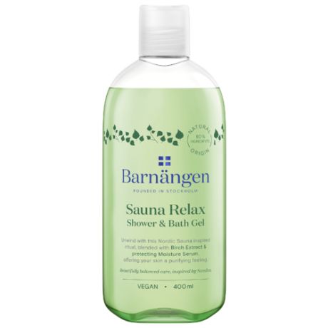 Гель для душа и ванны Barnangen Sauna relax, 400 мл