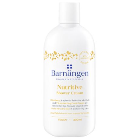 Крем-гель для душа Barnangen Nutritive, 400 мл
