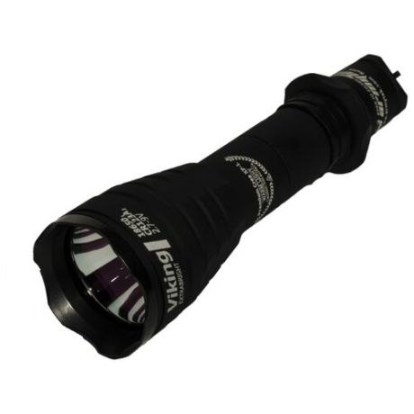 Тактический фонарь ArmyTek Viking v3 XP-L (тёплый свет) черный