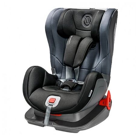 Автокресло группа 1/2 (9-25 кг) Avionaut Glider Expedition Isofix, серый/черный