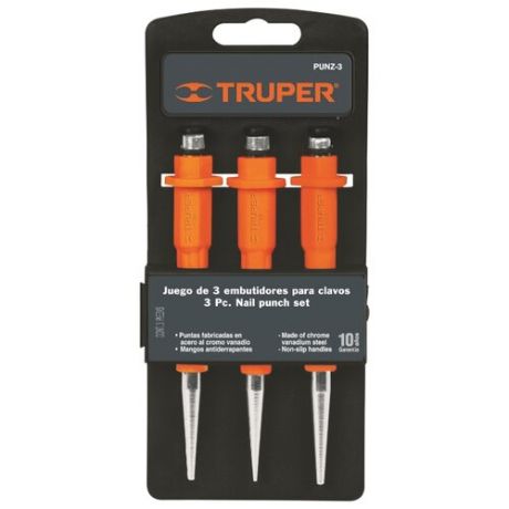 Набор бородков TRUPER PUNZ-3 18064 (3 шт.)