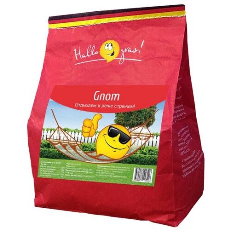 Смесь семян для газона Hallo Gras! Gnom, 1 кг