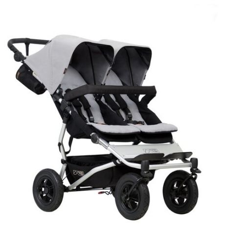 Универсальная коляска Mountain buggy Duet (2 в 1) silver
