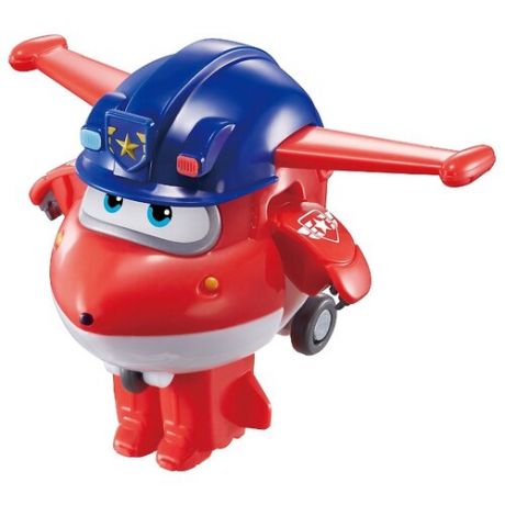 Трансформер Auldey SUPER WINGS Джетт Мини (команда Полиции) красный