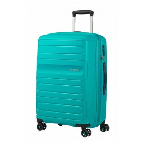 Чемодан American Tourister Sunside M 83.5 л, aero turquoise
