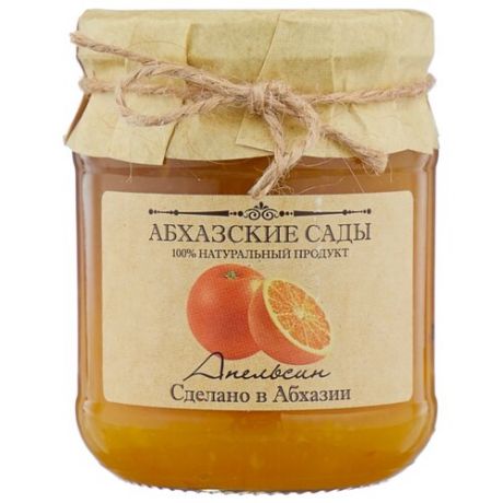 Джем Абхазские сады Апельсин, банка 300 г