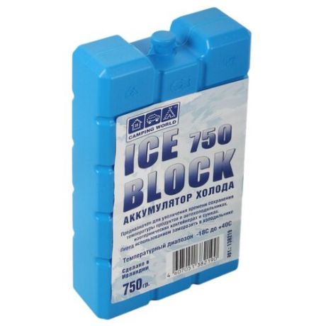 Camping World Аккумулятор холода Iceblock 750 голубой
