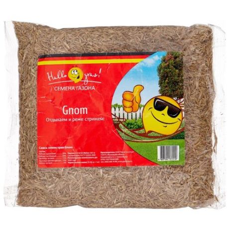 Смесь семян для газона Hallo Gras! Gnom, 0.3 кг
