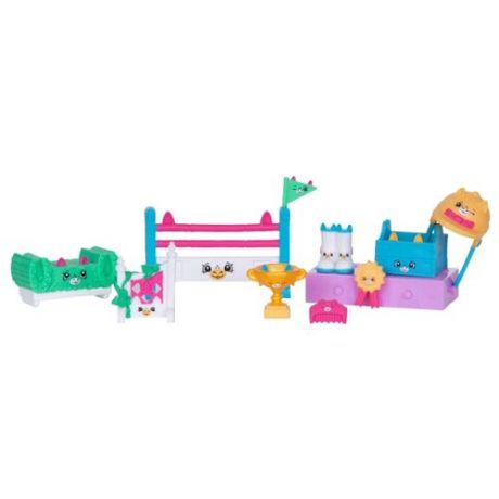 Игровой набор Moose Shopkins Happy Places Конкурс прыжков через барьер для пони 56681