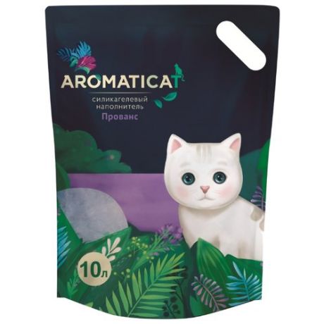 Впитывающий наполнитель AromatiCat Силикагелевый Прованс 10 л