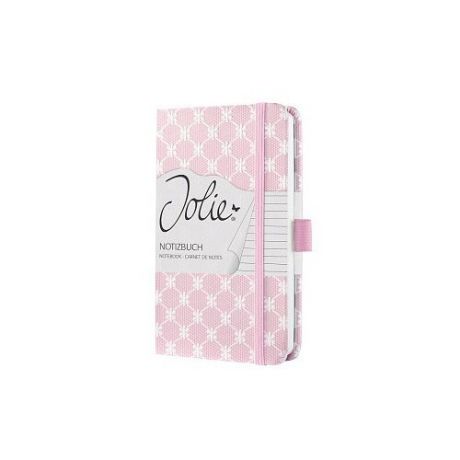 Блокнот sigel JOLIE BEAUTY "Розовая пастель" A6, 87 листов (JN308)
