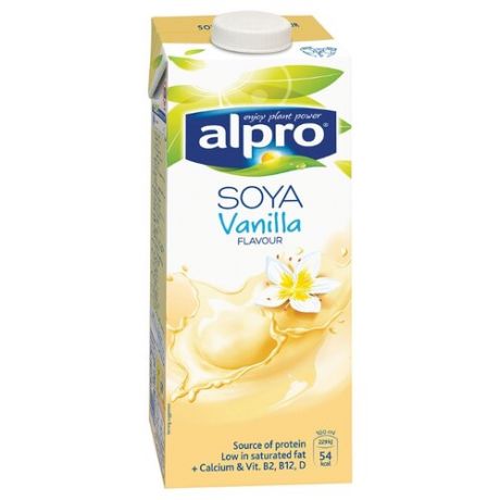 Соевый напиток alpro Ванильный 1.7%, 1 л