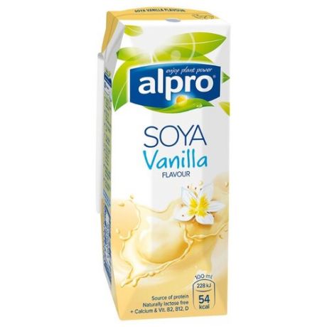 Соевый напиток alpro Ванильный 1.7%, 250 мл