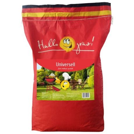 Смесь семян для газона Hallo Gras! Universell, 10 кг