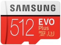 Карта памяти Samsung MicroSD Evo Plus 512GB (MB-MC512HARU)