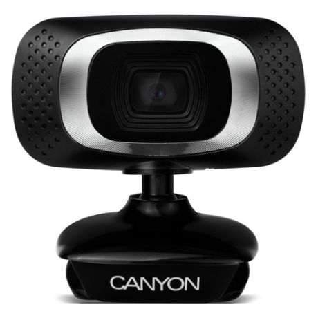 Web-камера CANYON CNE-CWC3N, черный и серебристый