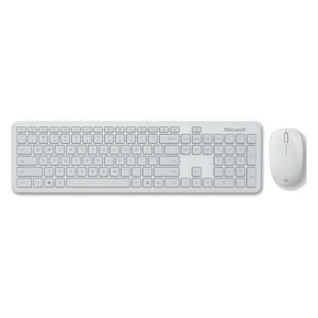 Комплект (клавиатура+мышь) MICROSOFT Bluetooth Desktop, USB, беспроводной, черный [qhg-00041]